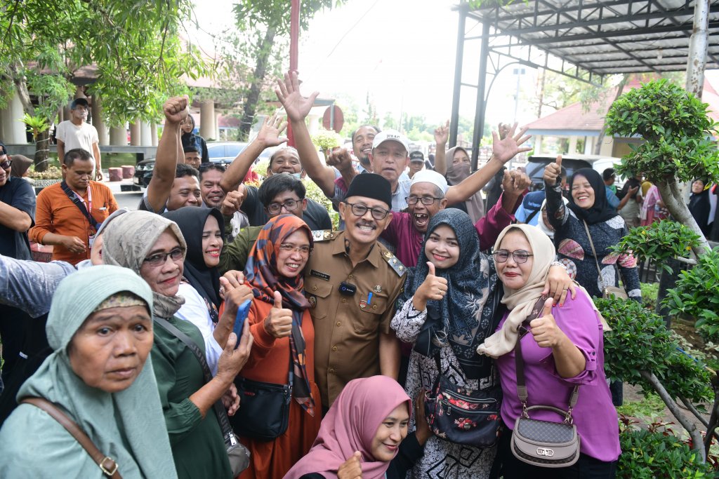 Wabup Syaefudin Terima Aspirasi Pedagang, Tunda Revitalisasi Pasar Desa Kedungwungu